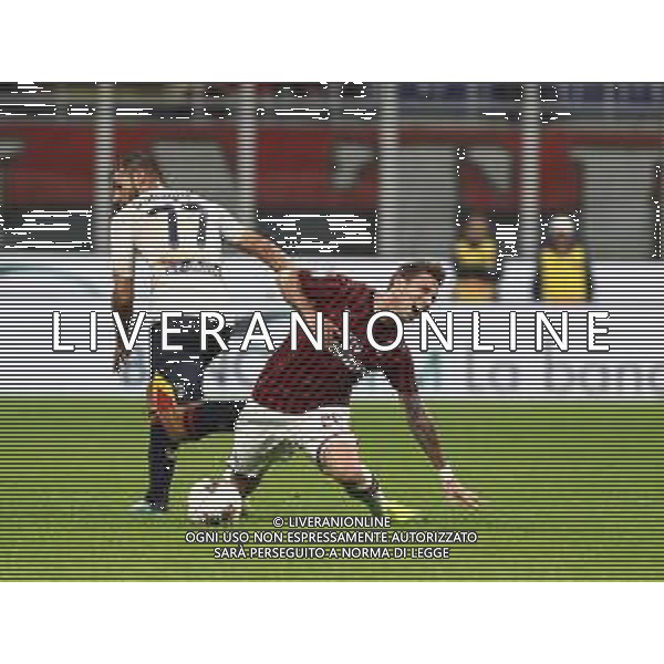 Milano 20-10-2019 Stadio Giuseppe Meazza San Siro Campionato Serie A TIM - 1° giornata Milan vs Lecce nella foto Lucas Biglia - Panagiotis foto Antonio Saia - Ag. Aldo Liverani sas