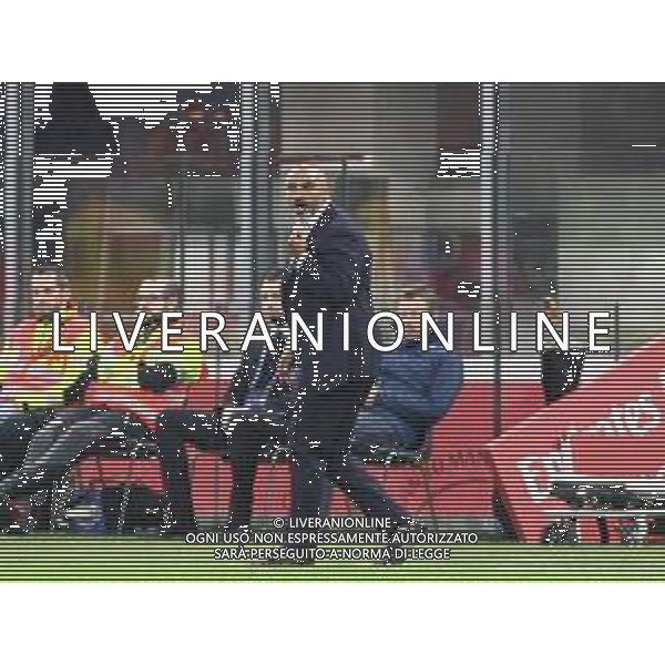 Milano 20-10-2019 Stadio Giuseppe Meazza San Siro Campionato Serie A TIM - 1° giornata Milan vs Lecce nella foto fabio Liverani allenatore lecce foto Antonio Saia - Ag. Aldo Liverani sas