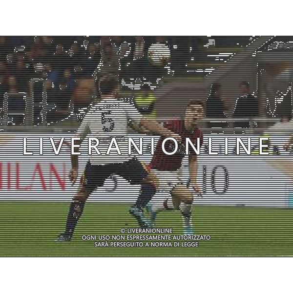 Milano 20-10-2019 Stadio Giuseppe Meazza San Siro Campionato Serie A TIM - 1° giornata Milan vs Lecce nella foto Krzystof Piatek - lucioni foto Antonio Saia - Ag. Aldo Liverani sas