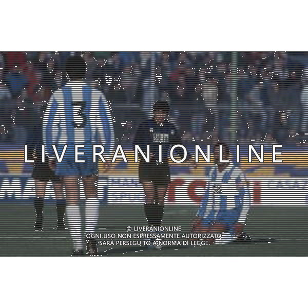 RETROSPETTIVA JUNIOR CALCIATORE NELLA FOTO JUNIOR CON LA MAGLIA DEL PESCARA CALCIO AG ALDO LIVERANI SAS
