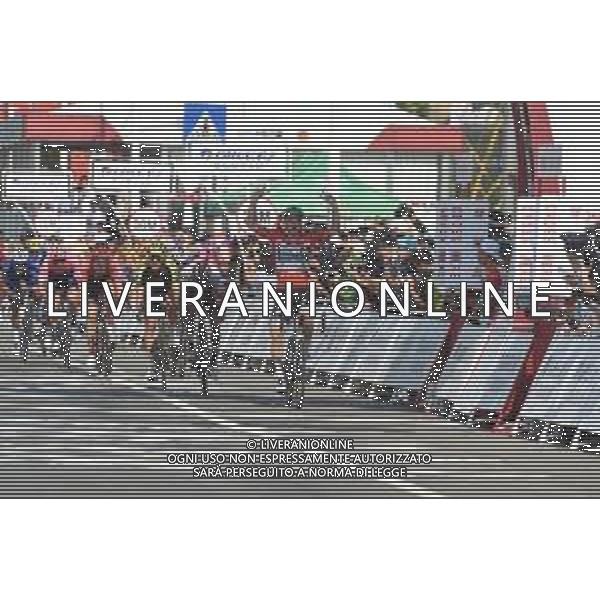 19-10-2019 Tour Of Guangxi; Tappa 03 Nanning - Nanning; 2019, Bora - Hansgrohe; 2019, Uae - Emirates; 2019, Mitchelton - Scott; Ackermann, Pascal; Riabushenko, Aleksandr; Trentin, Matteo; Nanning; FOTO STEFANO SIROTTI-AG ALDO LIVERANI SAS