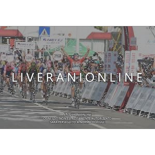 19-10-2019 Tour Of Guangxi; Tappa 03 Nanning - Nanning; 2019, Bora - Hansgrohe; 2019, Uae - Emirates; 2019, Mitchelton - Scott; Ackermann, Pascal; Riabushenko, Aleksandr; Trentin, Matteo; Nanning; FOTO STEFANO SIROTTI-AG ALDO LIVERANI SAS