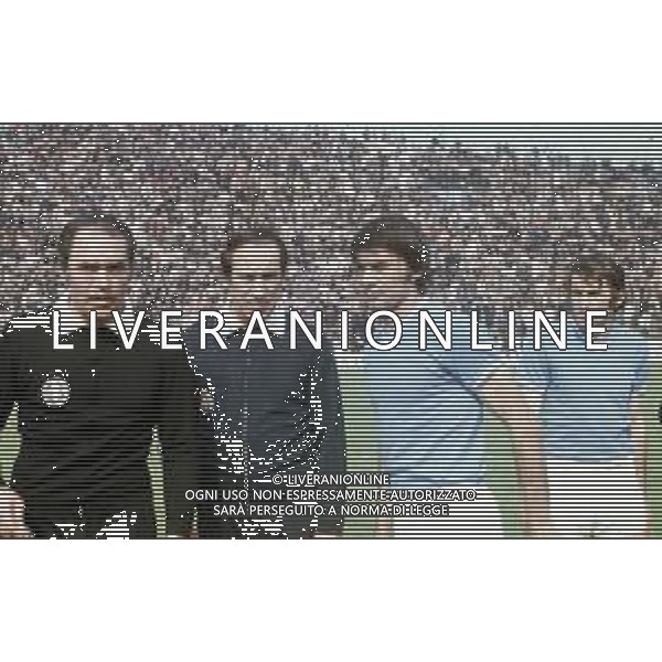 RETROSPETTIVA ANTONIO JULIANO CALCIATORE E DIRIGENTE SPORTIVO NELLA FOTO ANTONIO JULIANO CON LA MAGLIA DEL NAPOLI CALCIO AG ALDO LIVERANI SAS