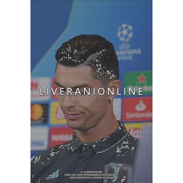 Torino 21.10.2019 Allianz Stadium Conferenza stampa champions league Juventus vs Lokomotiv Mosca ©Viganti/Agenzia Aldo Liverani Nella foto: cristiano ronaldo ©/AGENZIA ALDO LIVERANI Sas