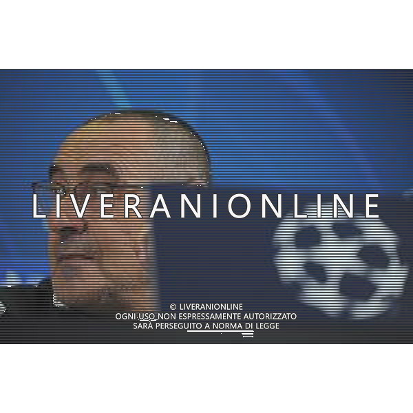 Torino 21.10.2019 Allianz Stadium Conferenza stampa champions league Juventus vs Lokomotiv Mosca ©Viganti/Agenzia Aldo Liverani Nella foto: maurizio sarri ©/AGENZIA ALDO LIVERANI Sas