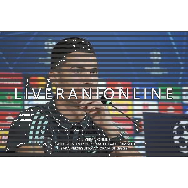 Torino 21.10.2019 Allianz Stadium Conferenza stampa champions league Juventus vs Lokomotiv Mosca ©Viganti/Agenzia Aldo Liverani Nella foto: cristiano ronaldo ©/AGENZIA ALDO LIVERANI Sas
