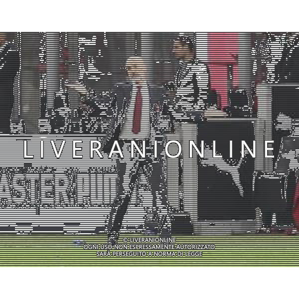 Milano 20-10-2019 Stadio Giuseppe Meazza San Siro Campionato Serie A TIM - 1° giornata Milan vs Lecce nella foto Stefano Pioli foto Antonio Saia - Ag. Aldo Liverani sas