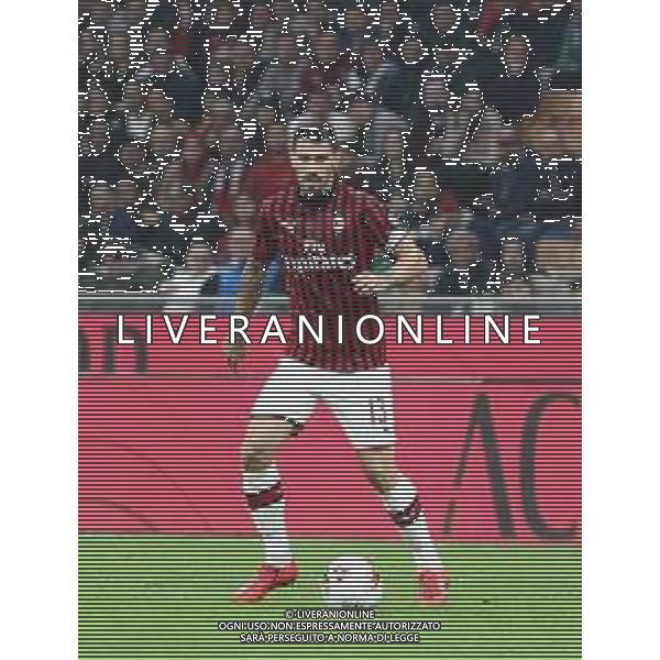 Milano 20-10-2019 Stadio Giuseppe Meazza San Siro Campionato Serie A TIM - 1° giornata Milan vs Lecce nella foto Alessio Romagnoli foto Antonio Saia - Ag. Aldo Liverani sas