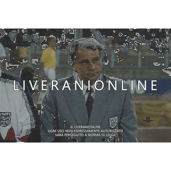 RETROSPETTIVA BOBBY ROBSON ALLENATORE NELLA FOTO BOBBY ROBSON ALLENATORE NAZIONALE INGHILTERRA AG ALDO LIVERANI SAS