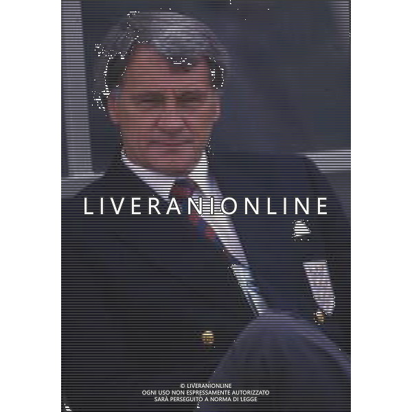 RETROSPETTIVA BOBBY ROBSON ALLENATORE NELLA FOTO BOBBY ROBSON ALLENATORE NAZIONALE INGHILTERRA AG ALDO LIVERANI SAS