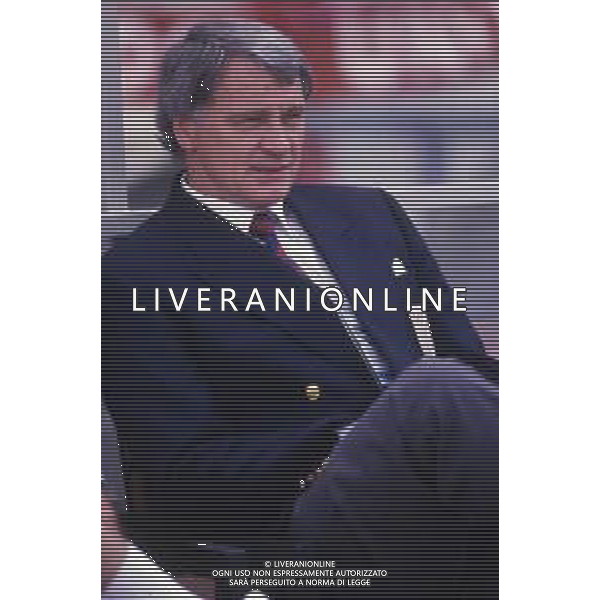 RETROSPETTIVA BOBBY ROBSON ALLENATORE NELLA FOTO BOBBY ROBSON ALLENATORE NAZIONALE INGHILTERRA AG ALDO LIVERANI SAS