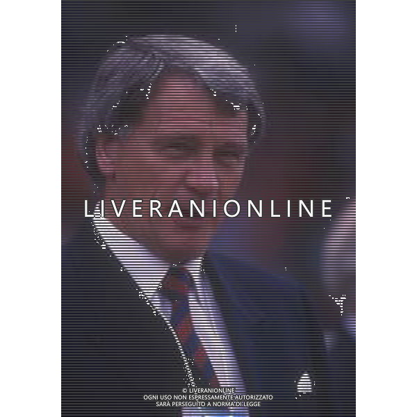 RETROSPETTIVA BOBBY ROBSON ALLENATORE NELLA FOTO BOBBY ROBSON ALLENATORE NAZIONALE INGHILTERRA AG ALDO LIVERANI SAS