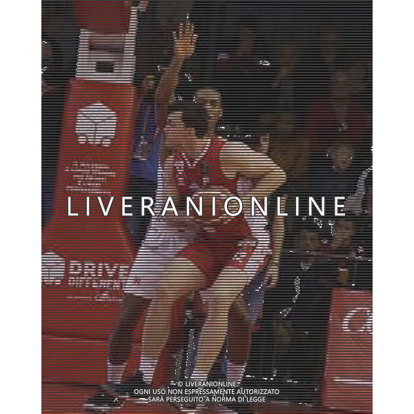 Grissin Bon REGGIANA - PISTOIA CAMPIONATO LEGA BASKET SERIE A - REGGIO EMILIA 20.10.2019 NELLA FOTO BRANDT ANGUS ©/AGENZIA ALDO LIVERANI Sas