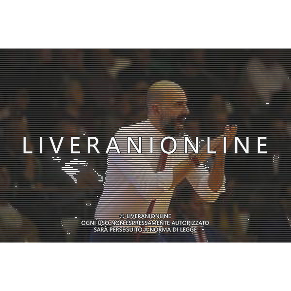 Grissin Bon REGGIANA - PISTOIA CAMPIONATO LEGA BASKET SERIE A - REGGIO EMILIA 20.10.2019 NELLA FOTO ALLENATORE MAURIZIO BUSCAGLIA ©/AGENZIA ALDO LIVERANI Sas