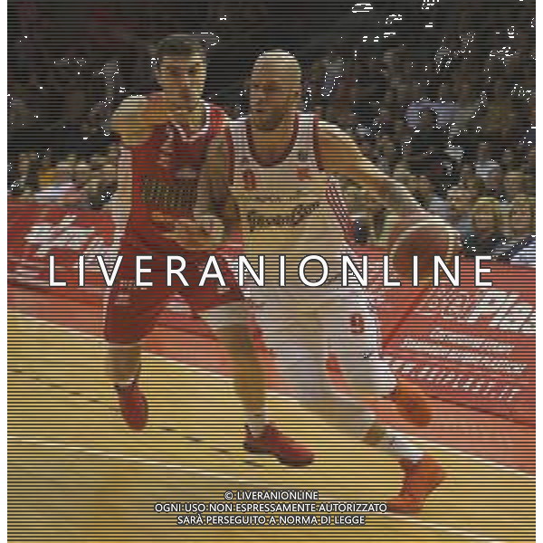 Grissin Bon REGGIANA - PISTOIA CAMPIONATO LEGA BASKET SERIE A - REGGIO EMILIA 20.10.2019 NELLA FOTO DELLAROSA GIANLUCA E VOJVODA DAVID ©/AGENZIA ALDO LIVERANI Sas