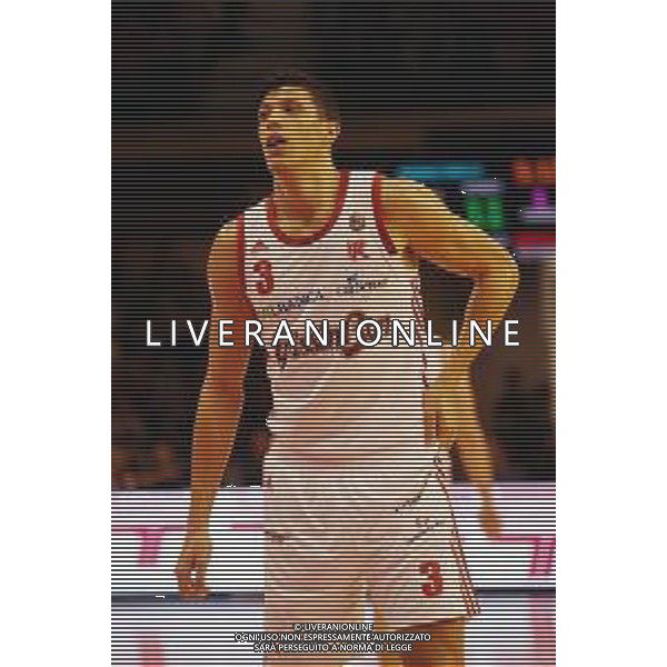 Grissin Bon REGGIANA - PISTOIA CAMPIONATO LEGA BASKET SERIE A - REGGIO EMILIA 20.10.2019 NELLA FOTO SIMONE FONTECCHIO ©/AGENZIA ALDO LIVERANI Sas