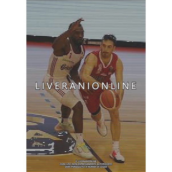 Grissin Bon REGGIANA - PISTOIA CAMPIONATO LEGA BASKET SERIE A - REGGIO EMILIA 20.10.2019 NELLA FOTO DARIUS JOHNSON-ODOM E LORENZO D\'ERCOLE ©/AGENZIA ALDO LIVERANI Sas