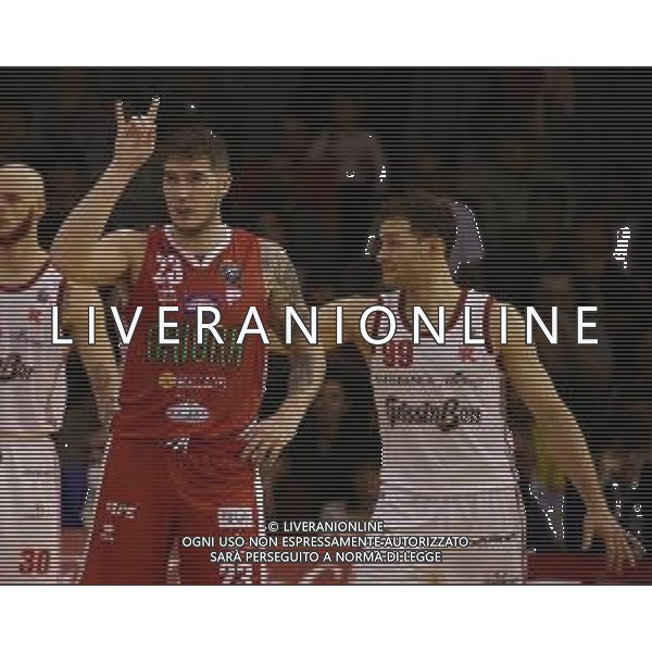 Grissin Bon REGGIANA - PISTOIA CAMPIONATO LEGA BASKET SERIE A - REGGIO EMILIA 20.10.2019 NELLA FOTO JUSTIN JOHNSON E GAL MEKEL ©/AGENZIA ALDO LIVERANI Sas