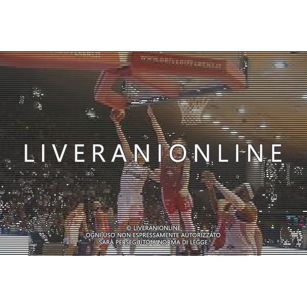 Grissin Bon REGGIANA - PISTOIA CAMPIONATO LEGA BASKET SERIE A - REGGIO EMILIA 20.10.2019 NELLA FOTO GAL MEKEL E JUSTIN JOHNSON ©/AGENZIA ALDO LIVERANI Sas