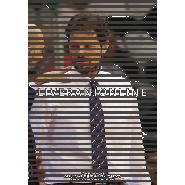 Grissin Bon REGGIANA - PISTOIA CAMPIONATO LEGA BASKET SERIE A - REGGIO EMILIA 20.10.2019 NELLA FOTO ALLENATORE MICHELE CARREA ©/AGENZIA ALDO LIVERANI Sas