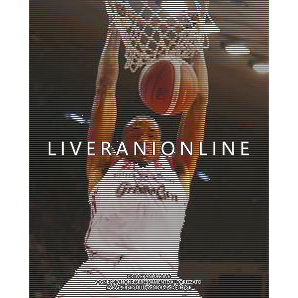 Grissin Bon REGGIANA - PISTOIA CAMPIONATO LEGA BASKET SERIE A - REGGIO EMILIA 20.10.2019 NELLA FOTO JOSH OWENS A CANESTRO ©/AGENZIA ALDO LIVERANI Sas