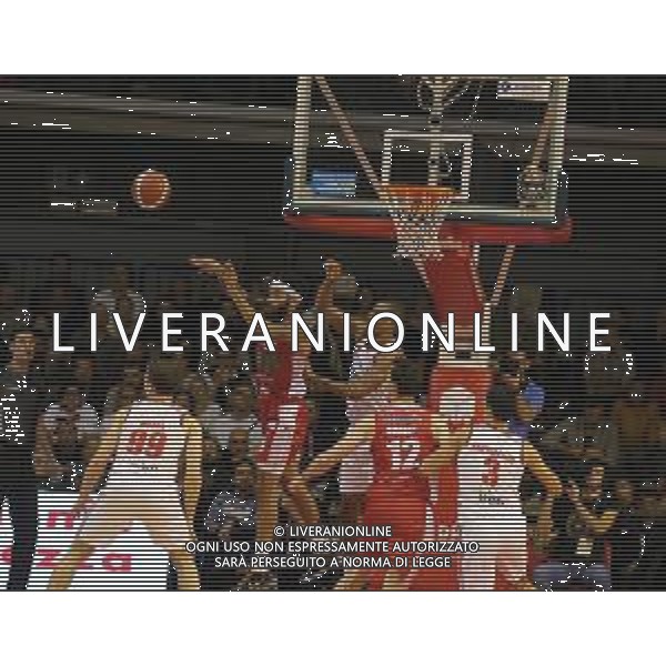 Grissin Bon REGGIANA - PISTOIA CAMPIONATO LEGA BASKET SERIE A - REGGIO EMILIA 20.10.2019 NELLA FOTO TERRAN PETTEWAY E JOSH OWENS ©/AGENZIA ALDO LIVERANI Sas