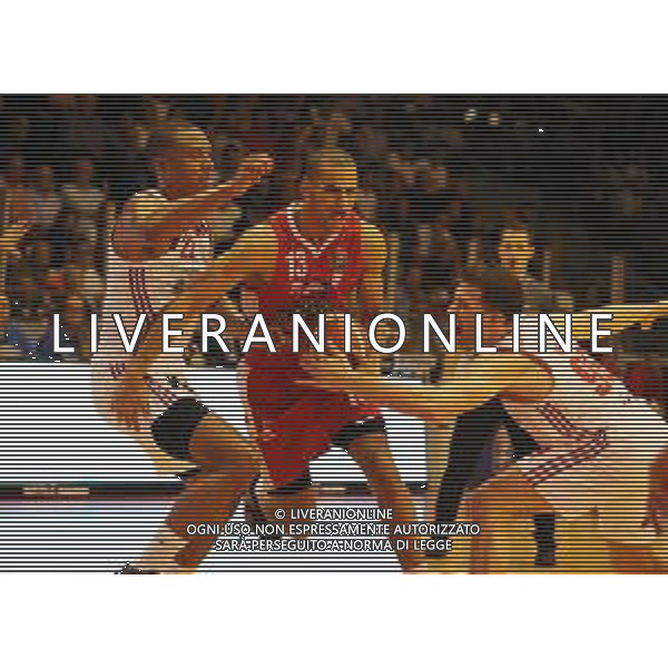 Grissin Bon REGGIANA - PISTOIA CAMPIONATO LEGA BASKET SERIE A - REGGIO EMILIA 20.10.2019 NELLA FOTO SALUMU JEAN E JOSH OWENS E GAL MEKEL ©/AGENZIA ALDO LIVERANI Sas