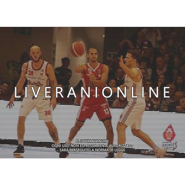 Grissin Bon REGGIANA - PISTOIA CAMPIONATO LEGA BASKET SERIE A - REGGIO EMILIA 20.10.2019 NELLA FOTO REGGIE UPSHAW E JEAN SALUMU E GAL MEKEL ©/AGENZIA ALDO LIVERANI Sas
