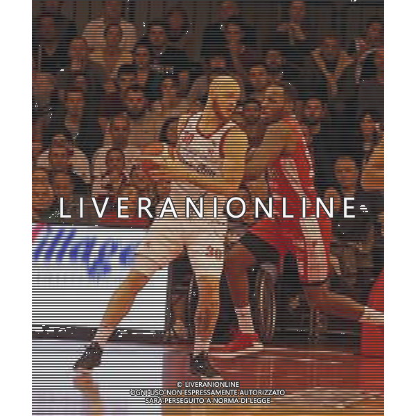 Grissin Bon REGGIANA - PISTOIA CAMPIONATO LEGA BASKET SERIE A - REGGIO EMILIA 20.10.2019 NELLA FOTO REGGIE UPSHAW E CARL WHEATLE ©/AGENZIA ALDO LIVERANI Sas