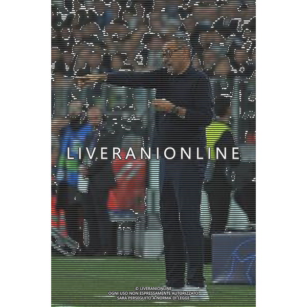 Torino 22.10.2019 Stadio Allianz Stadium Juventus vs Lokomotiv Mosca Gruppo D Giornata 3 di 6 ©Falzone/Agenzia Aldo Liverani Nella foto : Maurizio Sarri ©/AGENZIA ALDO LIVERANI Sas