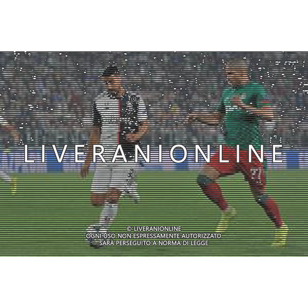 Torino 22.10.2019 Stadio Allianz Stadium Juventus vs Lokomotiv Mosca Gruppo D Giornata 3 di 6 ©Falzone/Agenzia Aldo Liverani Nella foto : sami Khedira - Murilo ©/AGENZIA ALDO LIVERANI Sas