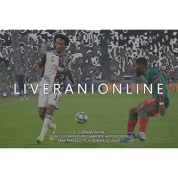 Torino 22.10.2019 Stadio Allianz Stadium Juventus vs Lokomotiv Mosca Gruppo D Giornata 3 di 6 ©Falzone/Agenzia Aldo Liverani Nella foto : Juan Cuadrado-Bryan Idowu