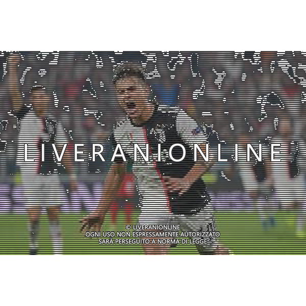 Torino 22.10.2019 Stadio Allianz Stadium Juventus vs Lokomotiv Mosca Gruppo D Giornata 3 di 6 ©Falzone/Agenzia Aldo Liverani Nella foto : Esultanza gol di Paulo Dybala