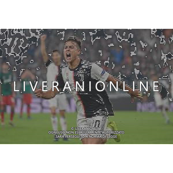 Torino 22.10.2019 Stadio Allianz Stadium Juventus vs Lokomotiv Mosca Gruppo D Giornata 3 di 6 ©Falzone/Agenzia Aldo Liverani Nella foto : Esultanza gol di Paulo Dybala