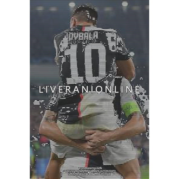 Torino 22.10.2019 Stadio Allianz Stadium Juventus vs Lokomotiv Mosca Gruppo D Giornata 3 di 6 ©Falzone/Agenzia Aldo Liverani Nella foto : Esultanza gol di Paulo Dybala
