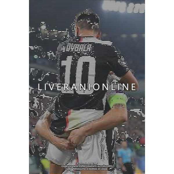 Torino 22.10.2019 Stadio Allianz Stadium Juventus vs Lokomotiv Mosca Gruppo D Giornata 3 di 6 ©Falzone/Agenzia Aldo Liverani Nella foto : Esultanza gol di Paulo Dybala