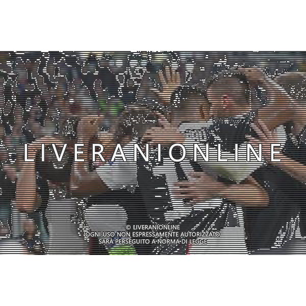 Torino 22.10.2019 Stadio Allianz Stadium Juventus vs Lokomotiv Mosca Gruppo D Giornata 3 di 6 ©Falzone/Agenzia Aldo Liverani Nella foto : Esultanza gol di Paulo Dybala
