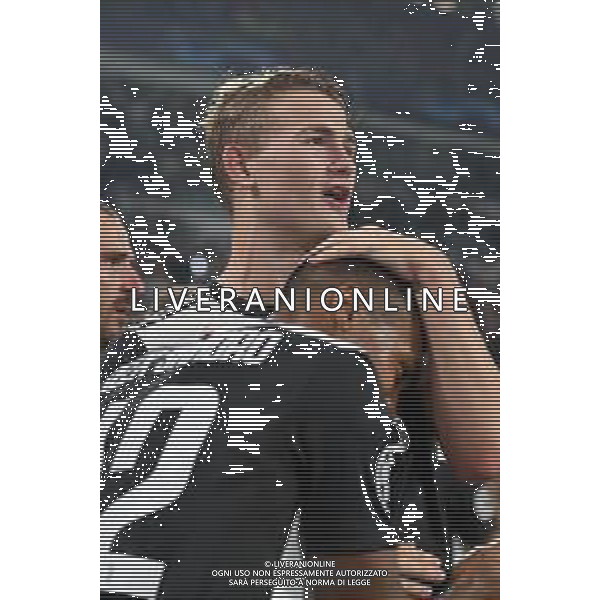 Torino 22.10.2019 Stadio Allianz Stadium Juventus vs Lokomotiv Mosca Gruppo D Giornata 3 di 6 ©Falzone/Agenzia Aldo Liverani Nella foto : Matthijs de Ligt-Alex Sandro