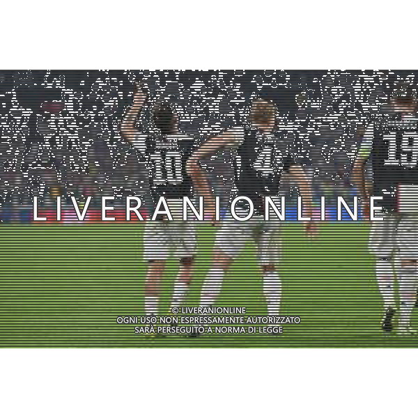 Torino 22.10.2019 Stadio Allianz Stadium Juventus vs Lokomotiv Mosca Gruppo D Giornata 3 di 6 ©Falzone/Agenzia Aldo Liverani Nella foto : Esultanza gol di Paulo Dybala