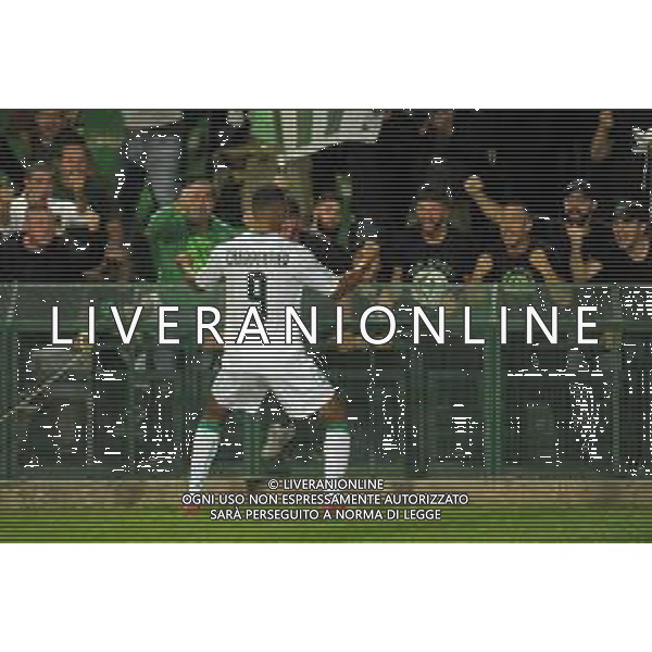 Ternana vs Avellino Campionato Serie C - 10 giornata Stadio Libero Liberati nella foto Esultanza gol Charpentier ©Federico Gaetano /AGENZIA ALDO LIVERANI Sas