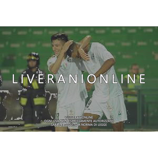 Ternana vs Avellino Campionato Serie C - 10 giornata Stadio Libero Liberati nella foto Esultanza Avellino Parisi e Charpentier ©Federico Gaetano /AGENZIA ALDO LIVERANI Sas