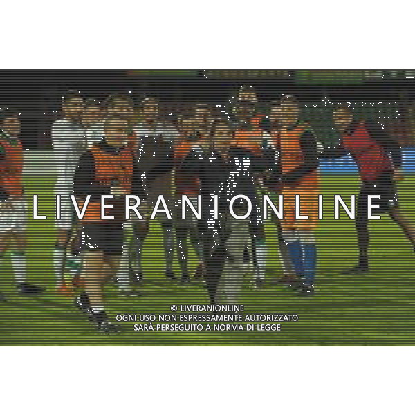 Ternana vs Avellino Campionato Serie C - 10 giornata Stadio Libero Liberati nella foto Esultanza Avellino con Capuano ©Federico Gaetano/AGENZIA ALDO LIVERANI Sas
