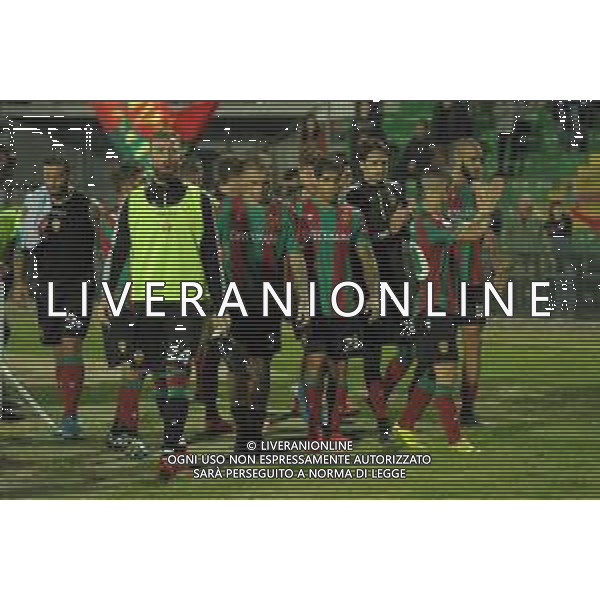 Ternana vs Avellino Campionato Serie C - 10 giornata Stadio Libero Liberati nella foto Delusione finale Ternana ©Federico Gaetano/AGENZIA ALDO LIVERANI Sas