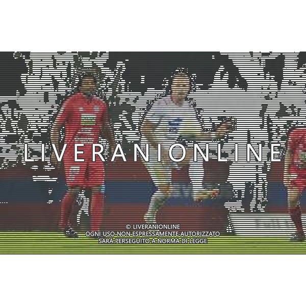 Campionato Italiano di Calcio Serie C 2019/2020 Verona, Italia 23/10/2019 Virtus Verona Vs Ravenna Nella foto: Alex Sirri e Raphael Odogwu ©Davide Casentini/AGENZIA ALDO LIVERANI Sas