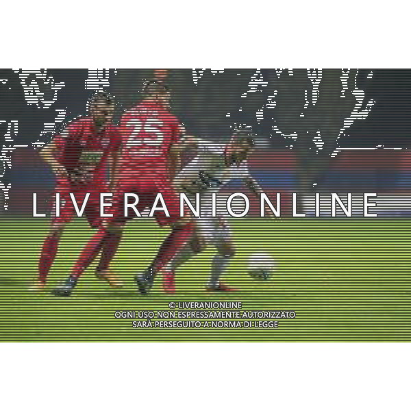 Campionato Italiano di Calcio Serie C 2019/2020 Verona, Italia 23/10/2019 Virtus Verona Vs Ravenna Nella foto: Alex Sirri e Marco Curto ©Davide Casentini/AGENZIA ALDO LIVERANI Sas