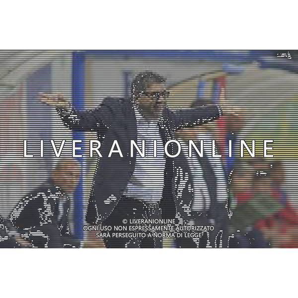 Campionato Italiano di Calcio Serie C 2019/2020 Verona, Italia 23/10/2019 Virtus Verona Vs Ravenna Nella foto: allenatore Luciano Foschi ©Davide Casentini/AGENZIA ALDO LIVERANI Sas