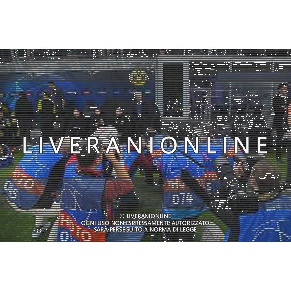 Milano 23-10-2019 Stadio Giuseppe Meazza - San Siro UEFA Champions League - fase a gironi 3° giornata gruppo F Inter vs Borussia Dortmund nella foto Favre lucien assediato dai fotografi foto Roberto Garavaglia - ag. Aldo Liverani sas