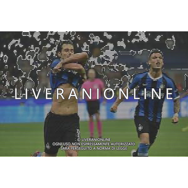 Milano 23-10-2019 Stadio Giuseppe Meazza - San Siro UEFA Champions League - fase a gironi 3° giornata gruppo F Inter vs Borussia Dortmund nella foto esultanza di antonio Candreva dopo il gol del 2 a 0 Inter foto Roberto Garavaglia - ag. Aldo Liverani sas