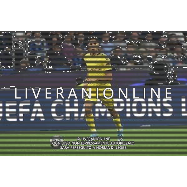 Milano 23-10-2019 Stadio Giuseppe Meazza - San Siro UEFA Champions League - fase a gironi 3° giornata gruppo F Inter vs Borussia Dortmund nella foto Achraf Hakimi (Borussia Dortmund)foto Roberto Garavaglia - ag. Aldo Liverani sas