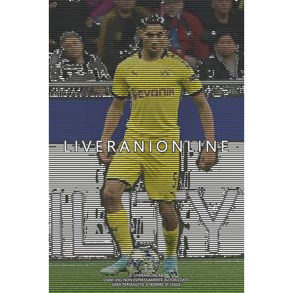 Milano 23-10-2019 Stadio Giuseppe Meazza - San Siro UEFA Champions League - fase a gironi 3° giornata gruppo F Inter vs Borussia Dortmund nella foto Achraf Hakimi (Borussia Dortmund)foto Roberto Garavaglia - ag. Aldo Liverani sas